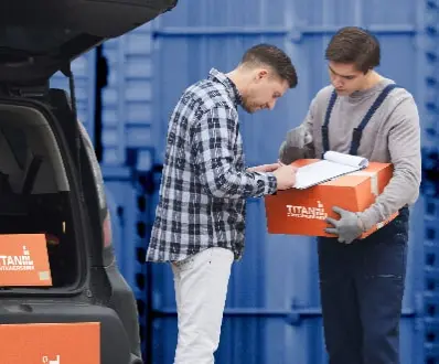 Din egen opbevaringsplads med en container